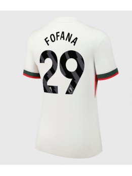 Chelsea Wesley Fofana #29 Auswärtstrikot für Frauen 2025-26 Kurzarm Chelsea Wesley Fofana #29 Auswärtstrikot für Frauen 2025-26 Kurzarm